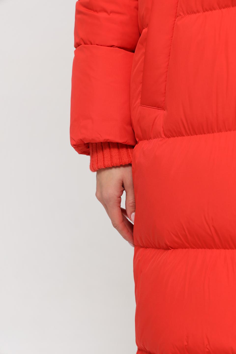 Пальто Marc O Polo красное стеганое