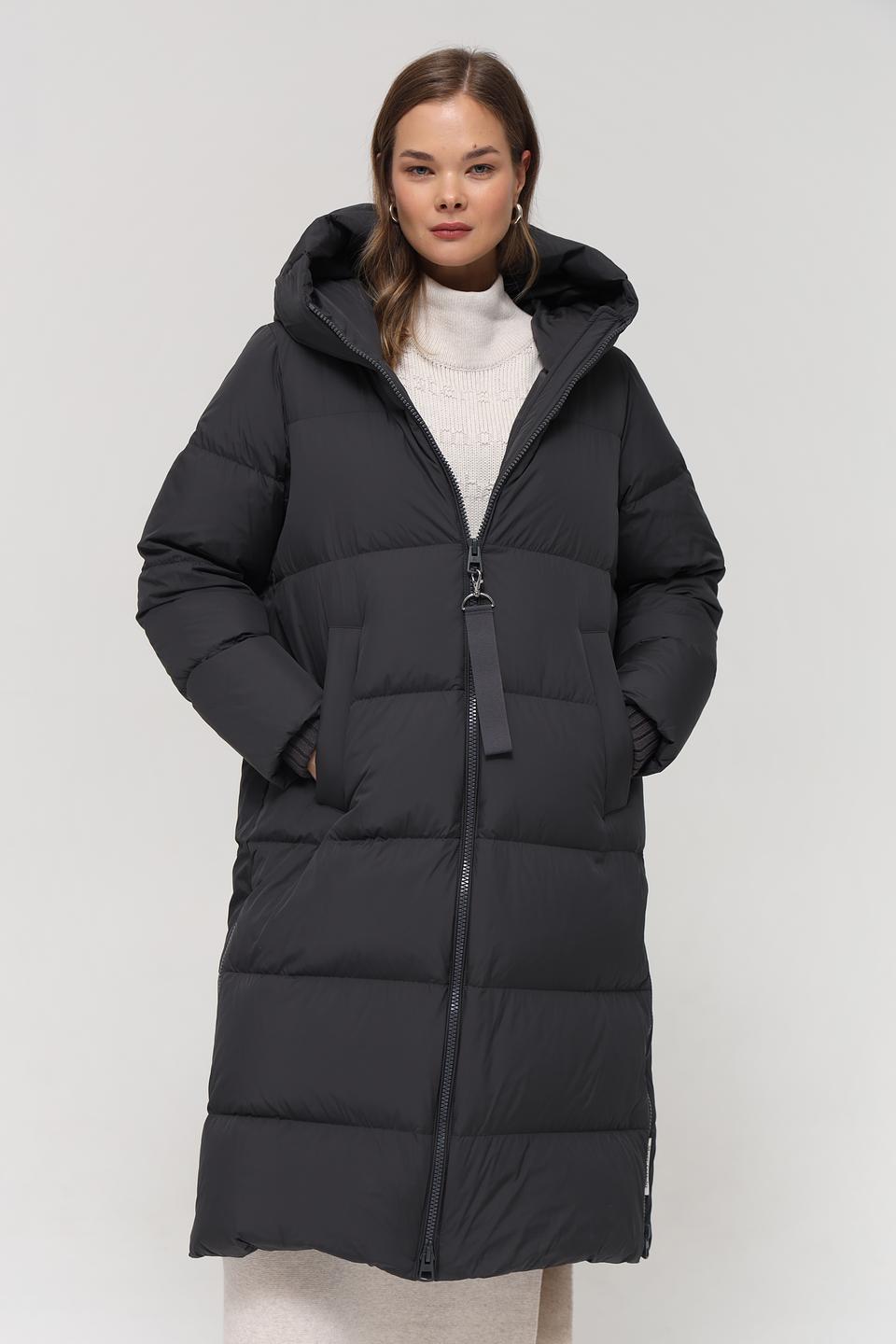 Пальто Marc O Polo стеганое чёрное
