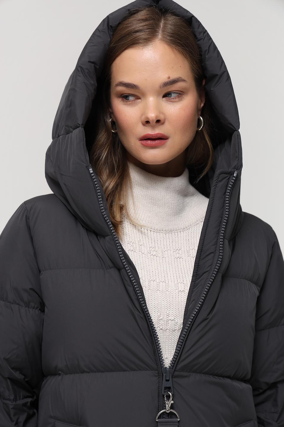 Пальто Marc O Polo стеганое чёрное