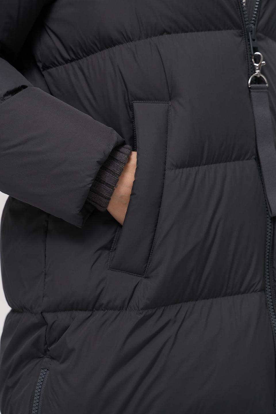 Пальто Marc O Polo стеганое чёрное