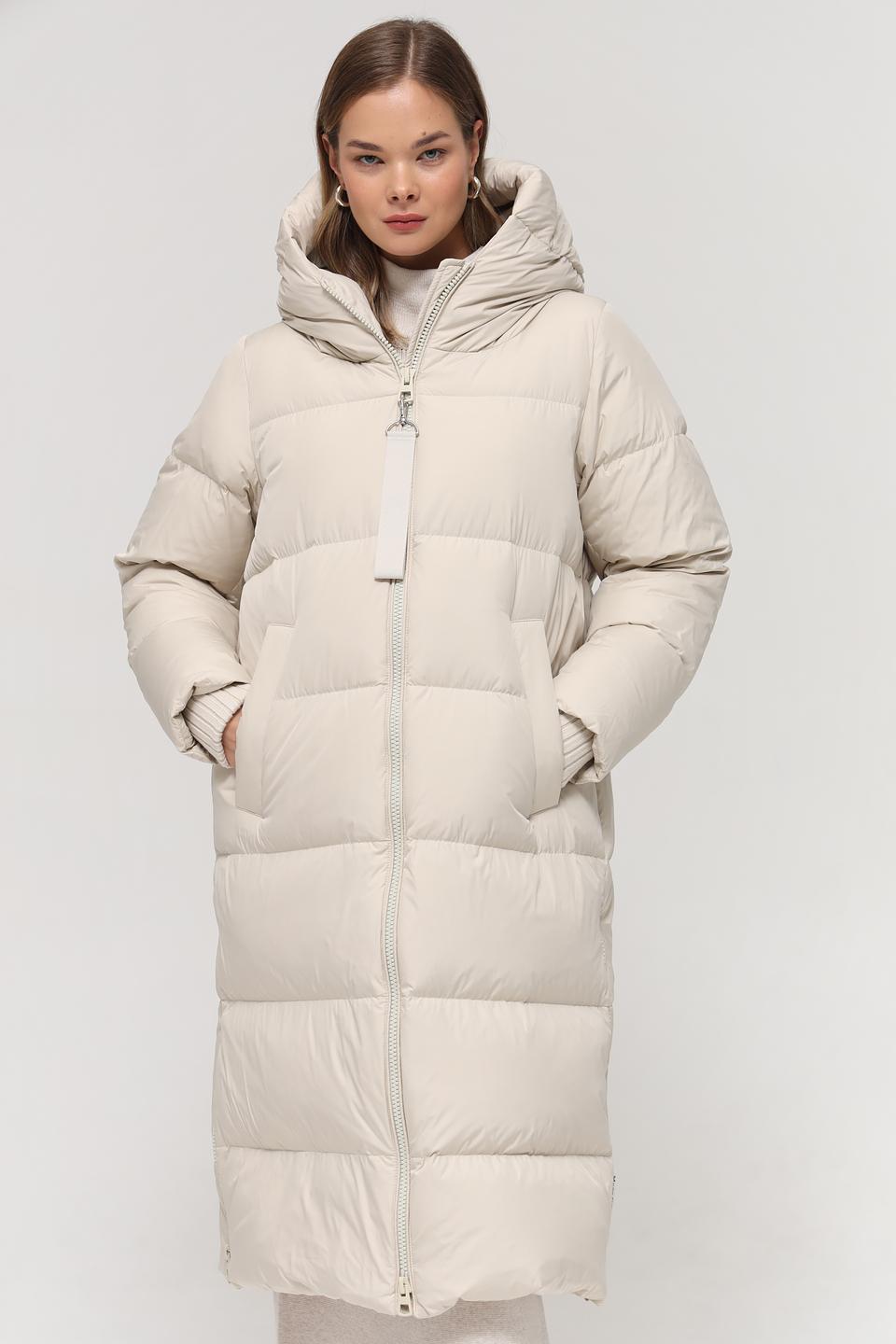 Пальто Marc O Polo стеганое бежевое