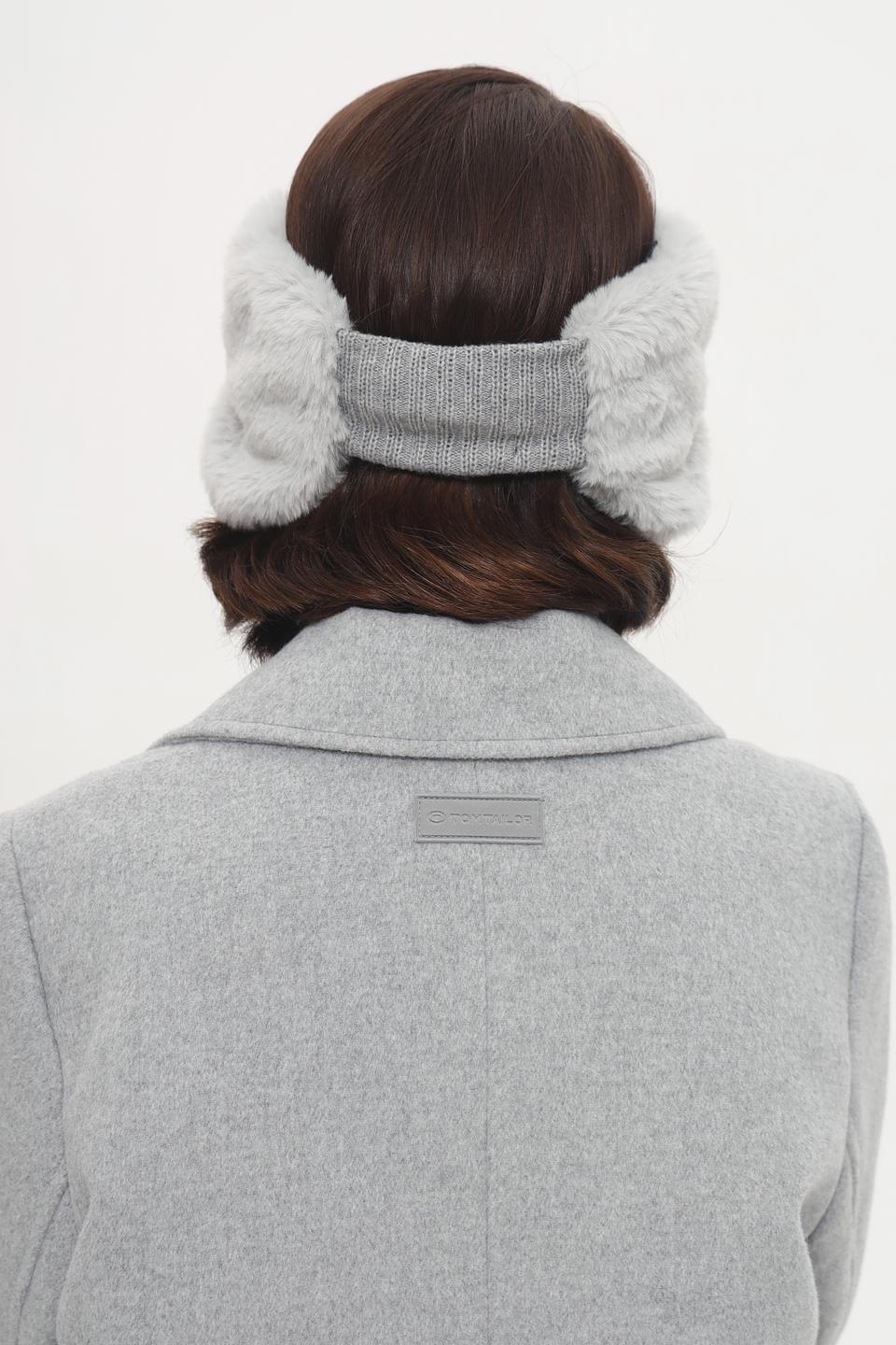 Повязка Seeberger серая с мехом