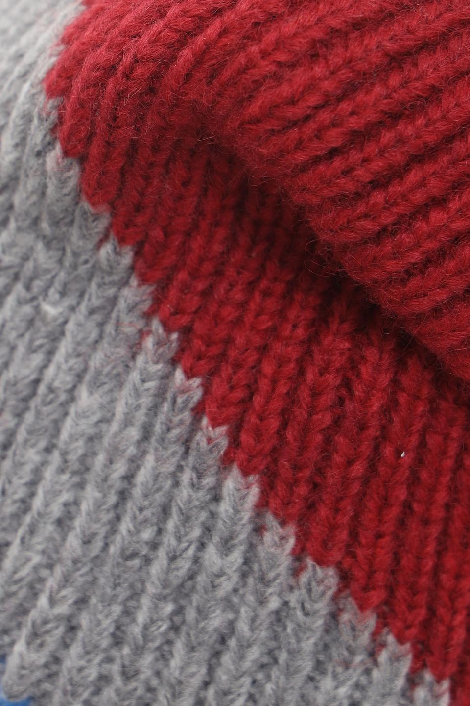 Шапка Seeberger вязаная разноцветная женская