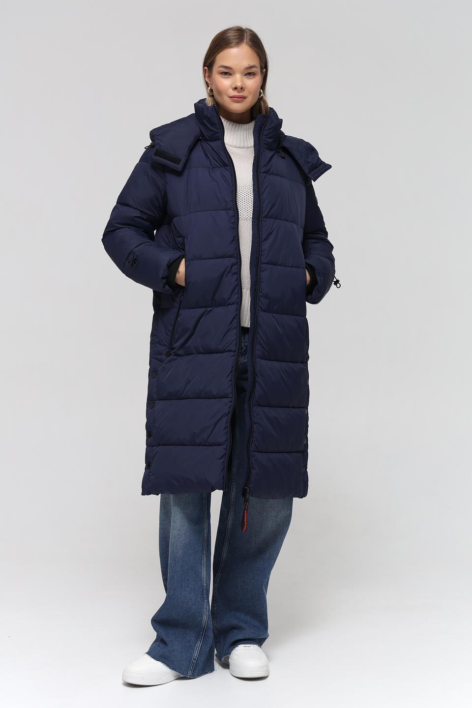 Пальто Frieda and Freddies стеганое синее