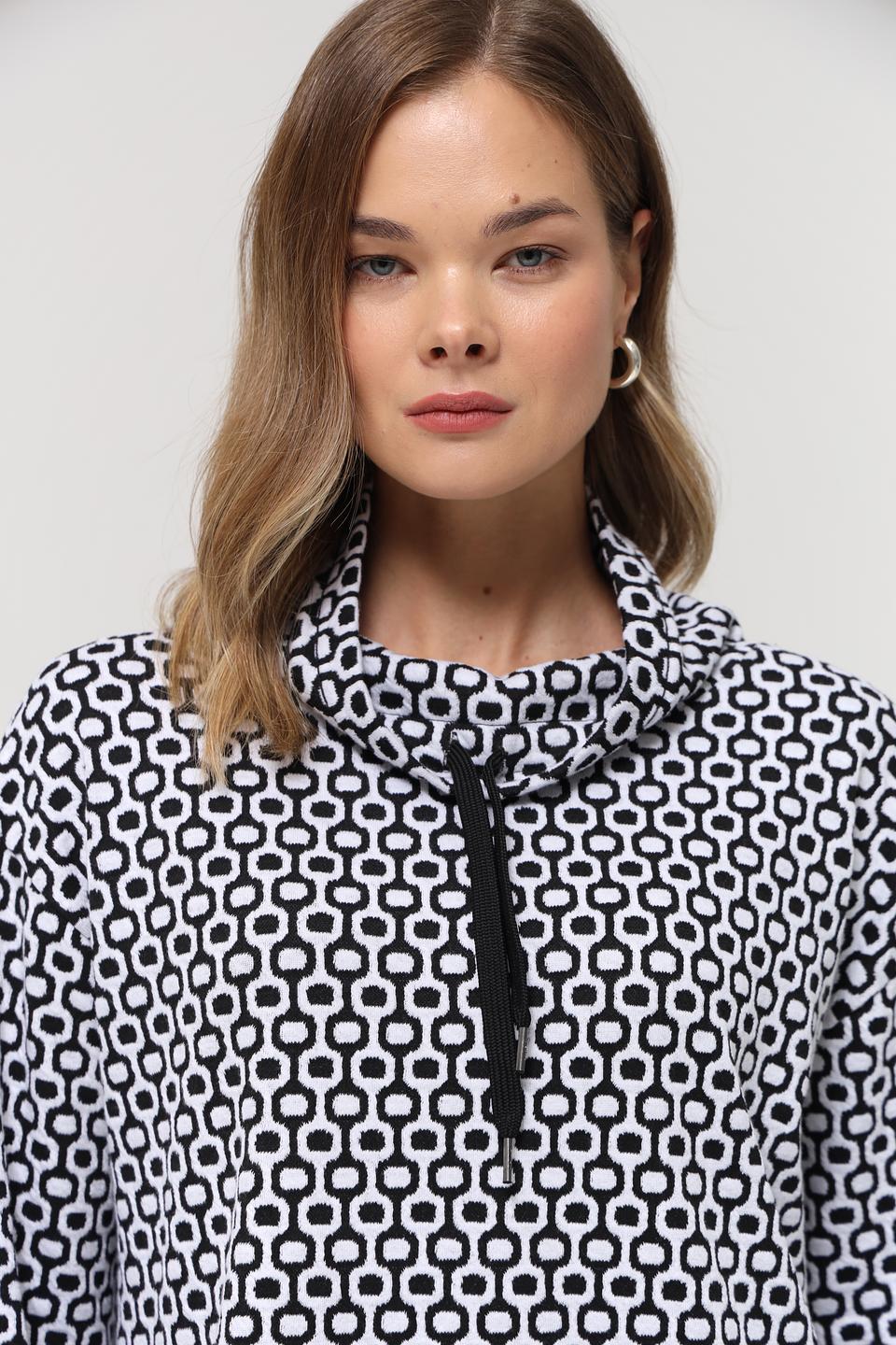 Пуловер Frank Walder с принтом