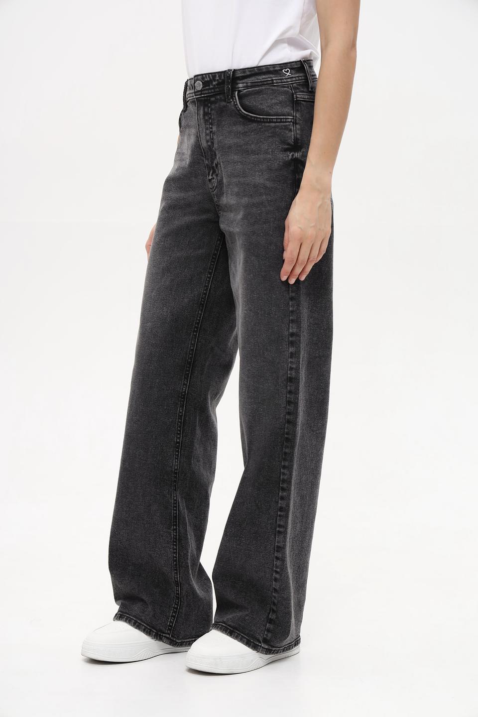 Джинсы Taifun серые wide leg