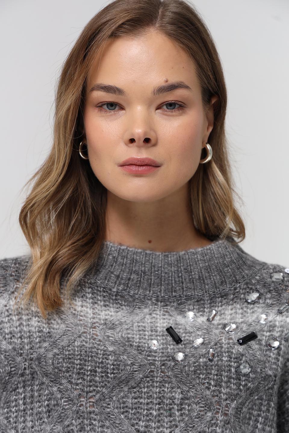 Пуловер Lecomte с декором