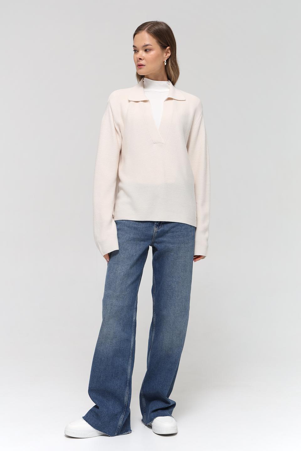 Пуловер Monari с воротником