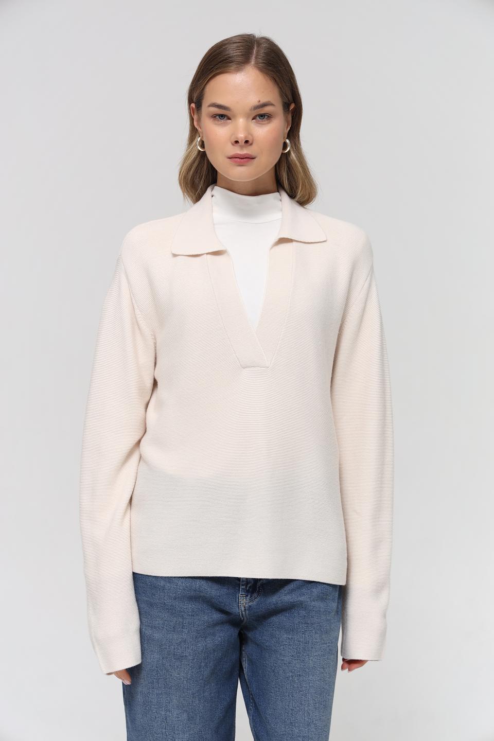 Пуловер Monari с воротником