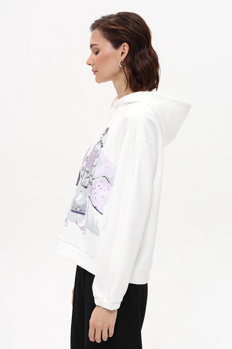 Худи Monari с принтом Aspen