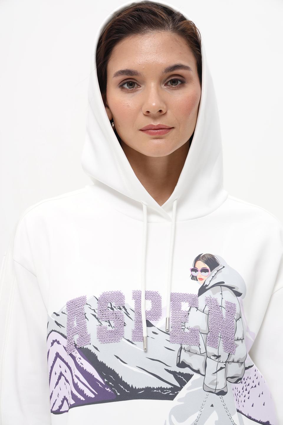 Худи Monari с принтом Aspen