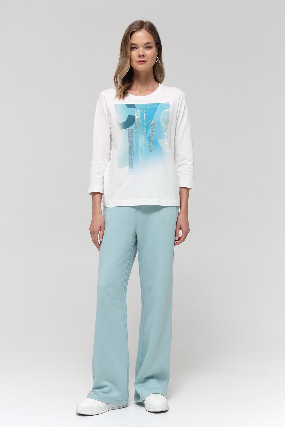 Брюки Lecomte мятные