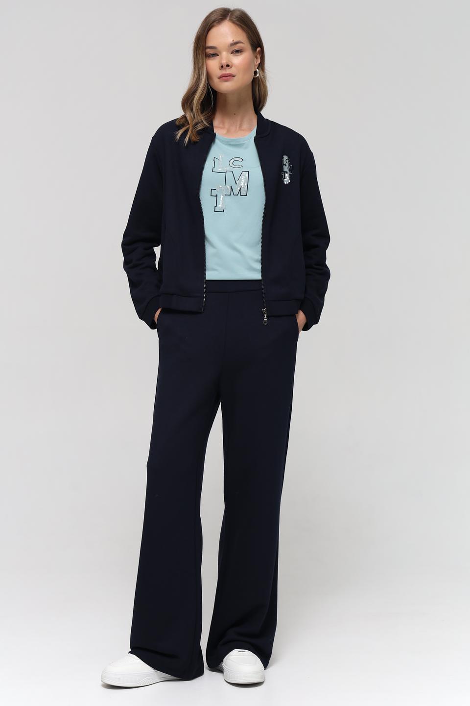 Жакет Lecomte приталенный тёмно-синий