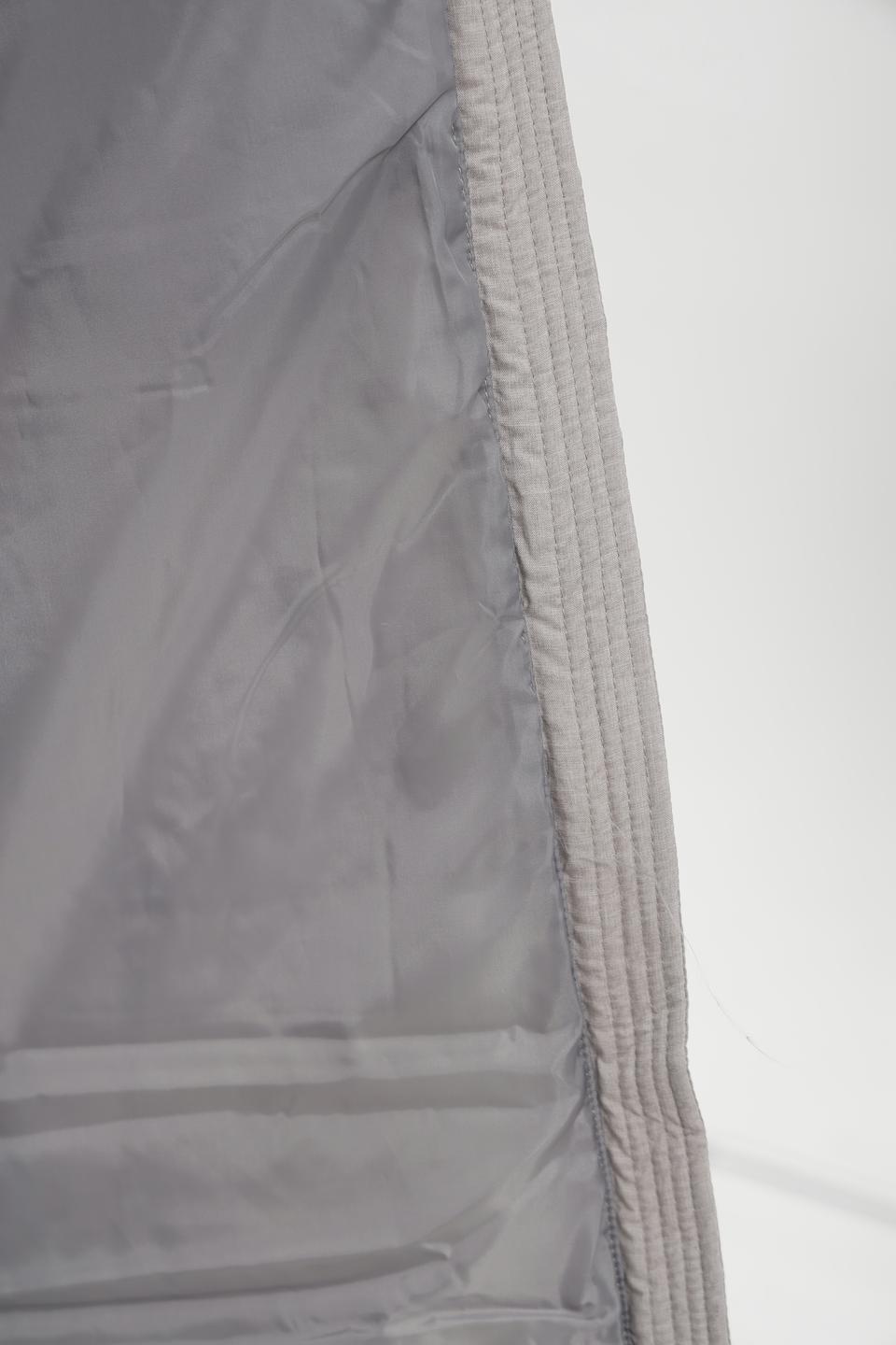 Пальто Broadway стеганое серое