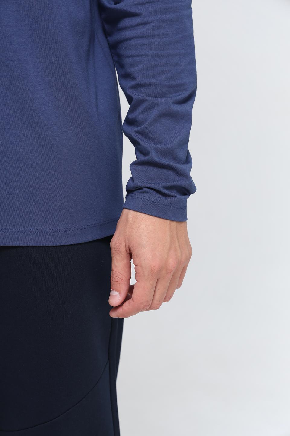 Лонгслив Monte Carlo синий