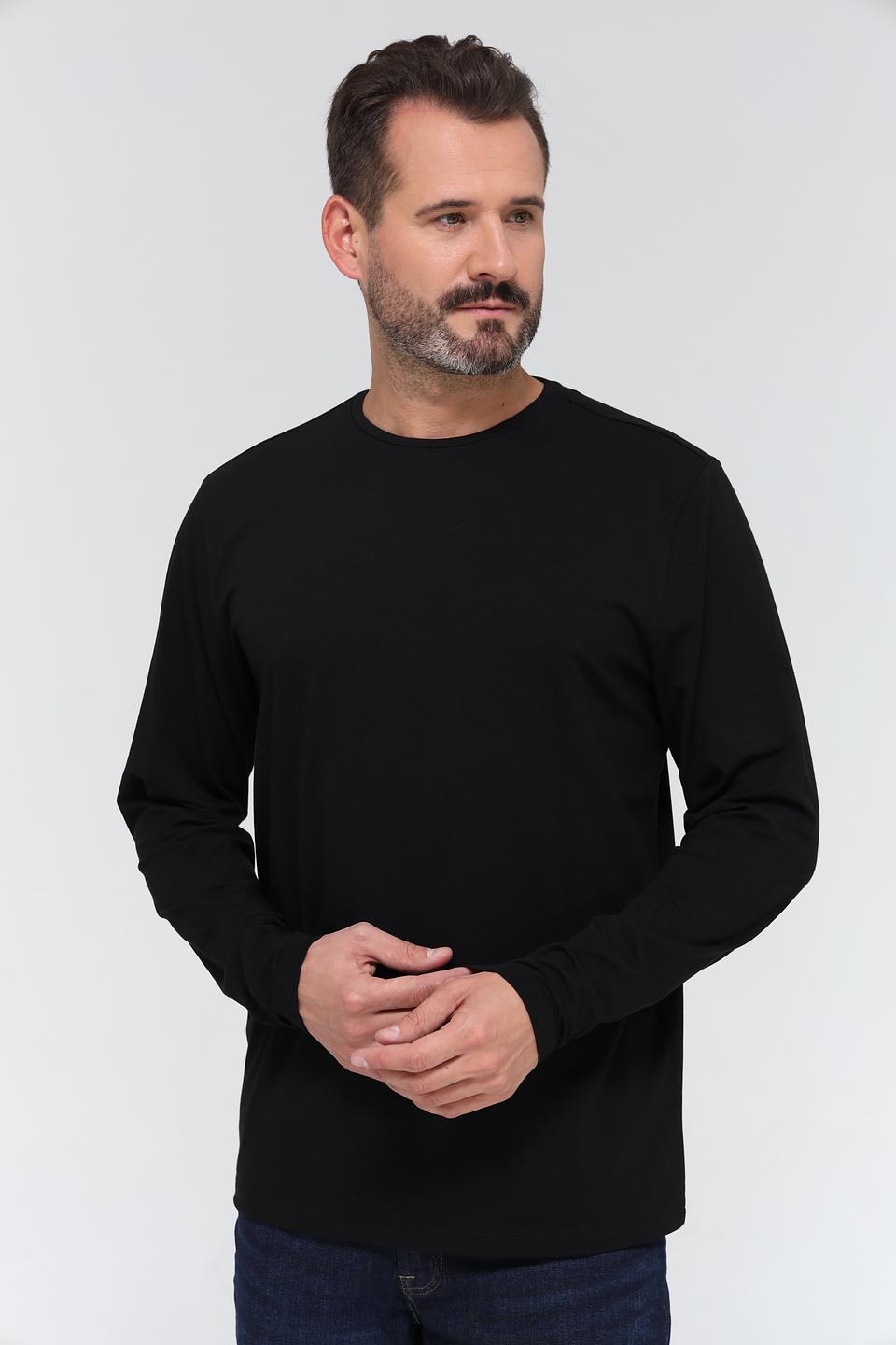 Лонгслив Monte Carlo чёрный