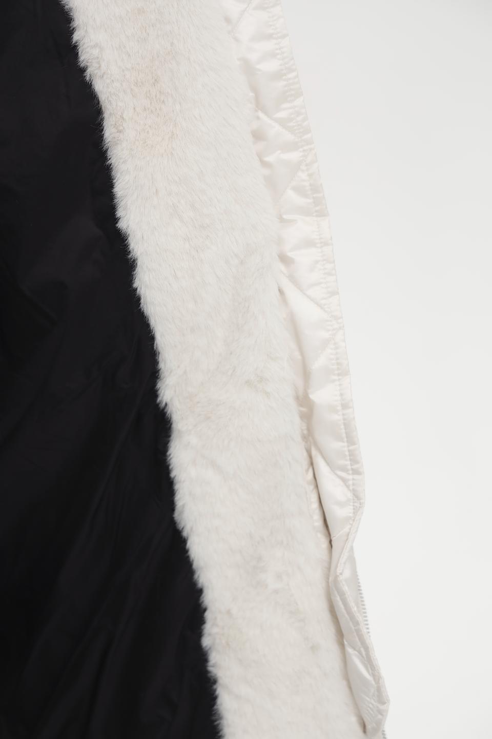 Пальто Milestone стеганое бежевое