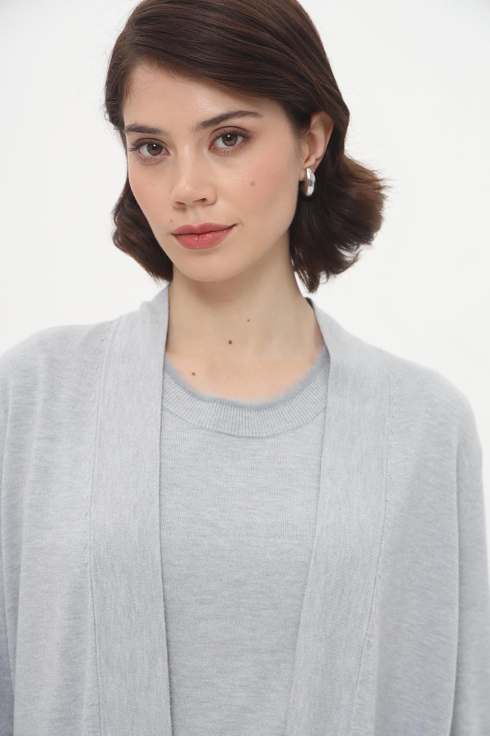 Жакет Olsen серый кардиган