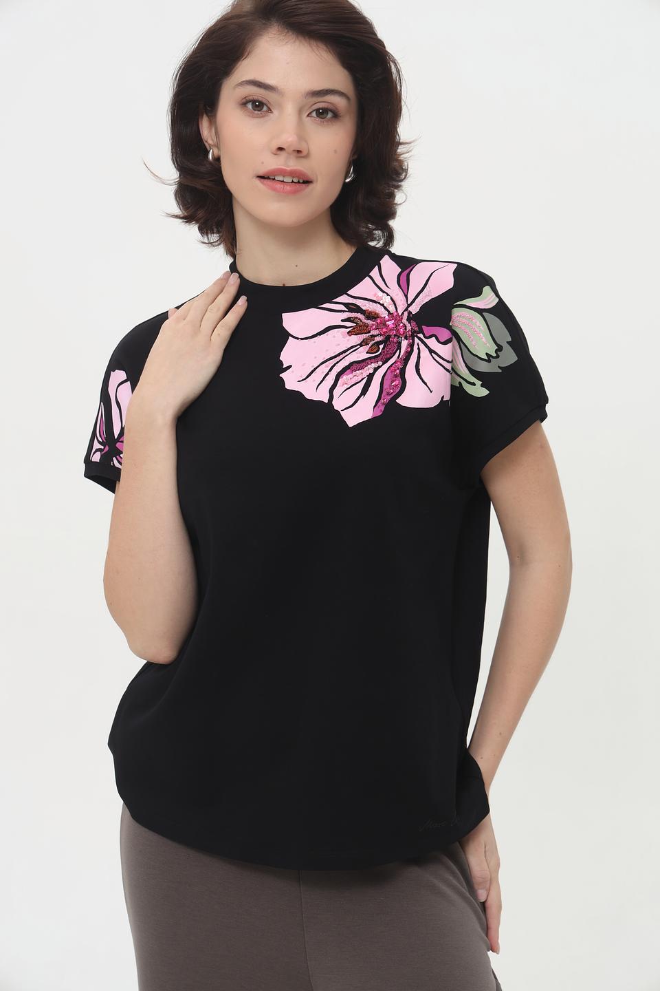 Футболка Marc Cain с цветами