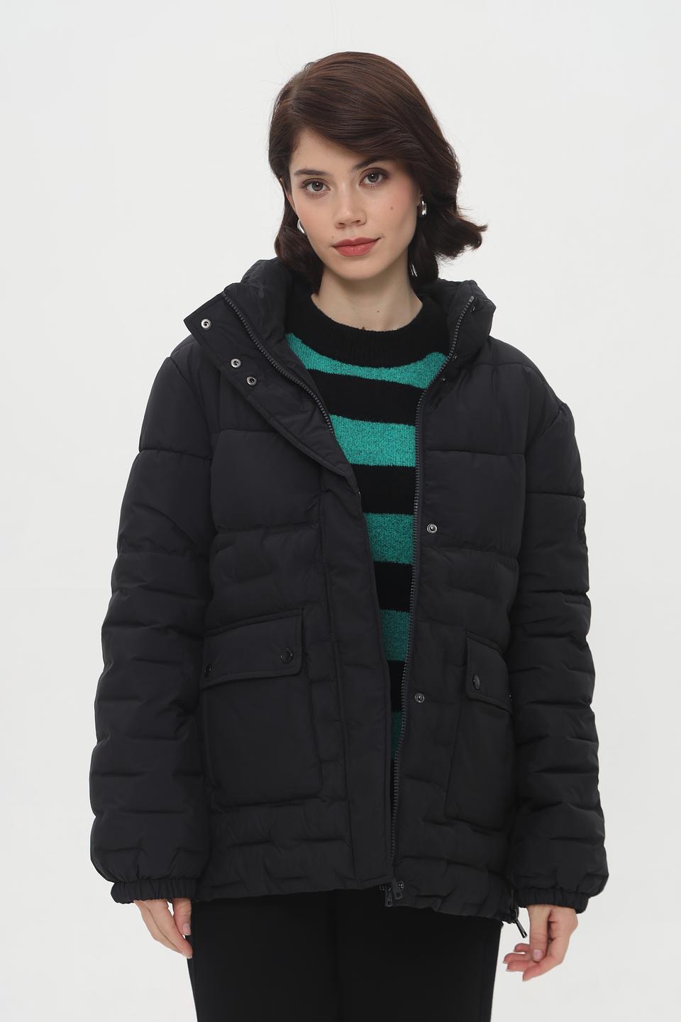 Куртка Gerry Weber чёрная стеганая