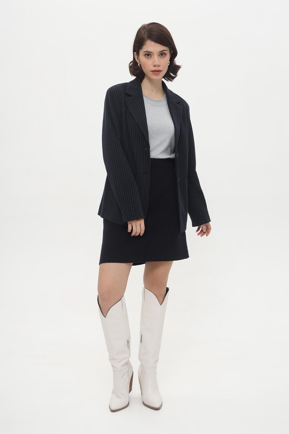 Жакет Lecomte в полоску