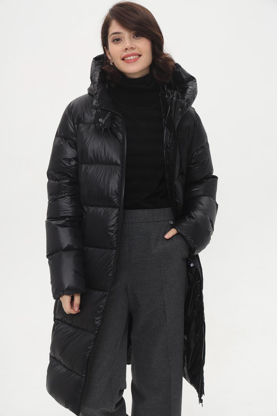 Пальто стеганое Betty Barclay чёрное