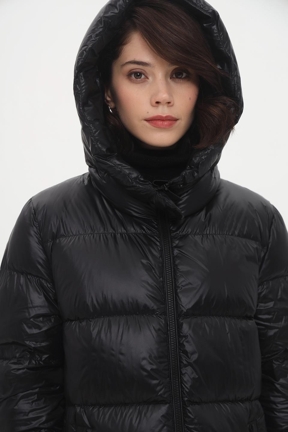 Пальто стеганое Betty Barclay чёрное