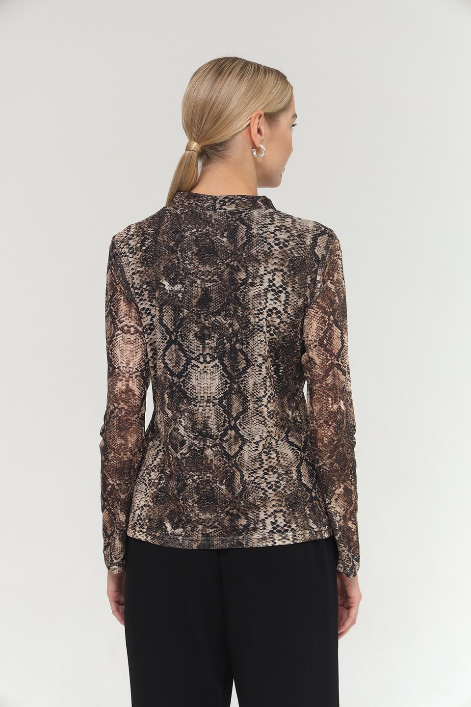 Блуза Broadway с принтом змеи