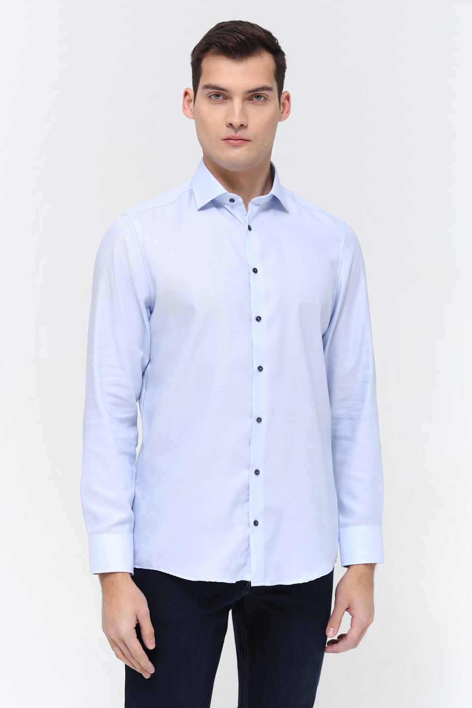 Рубашка Venti men голубая
