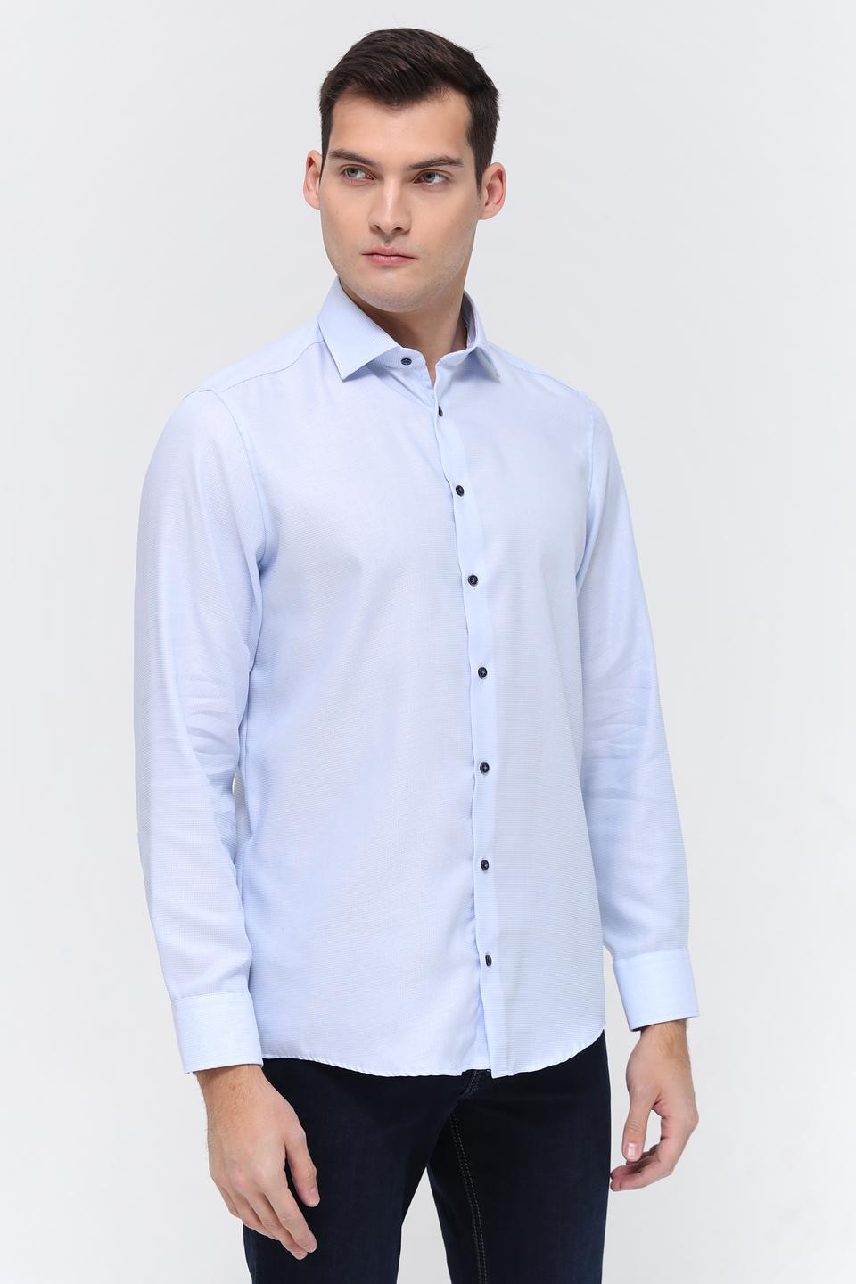 Рубашка Venti men голубая