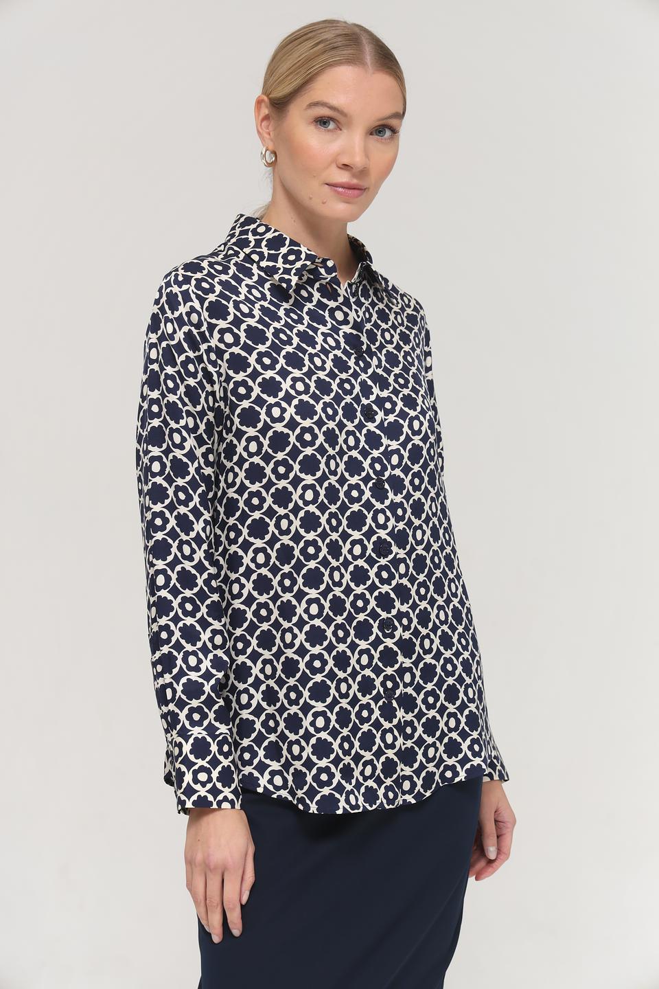 Блуза Seidensticker с цветочным принтом