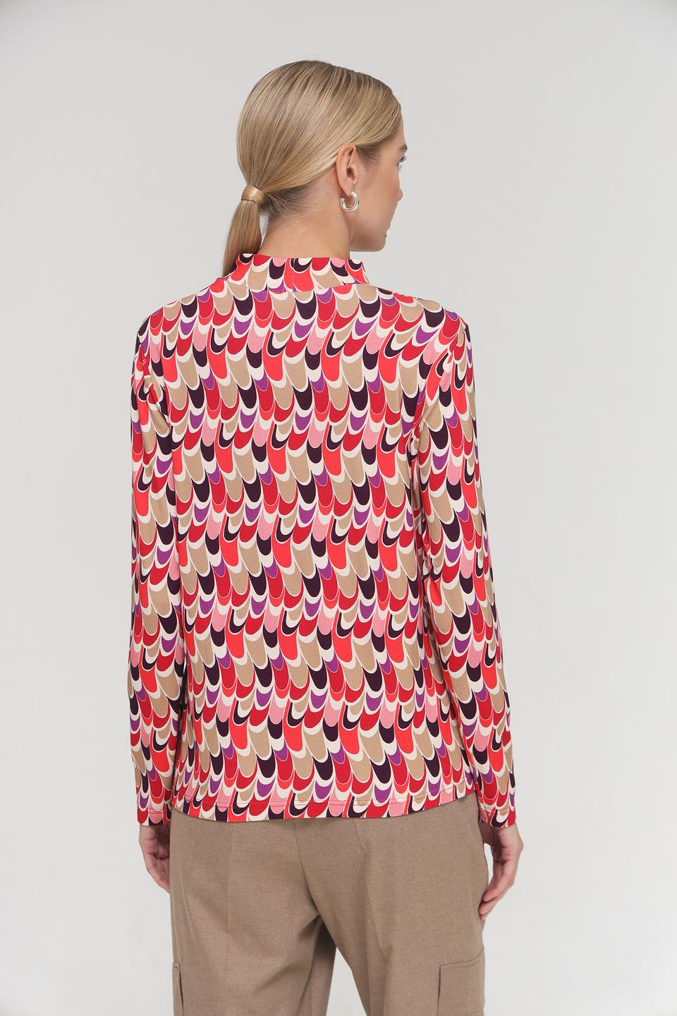 Водолазка Bianca с принтом