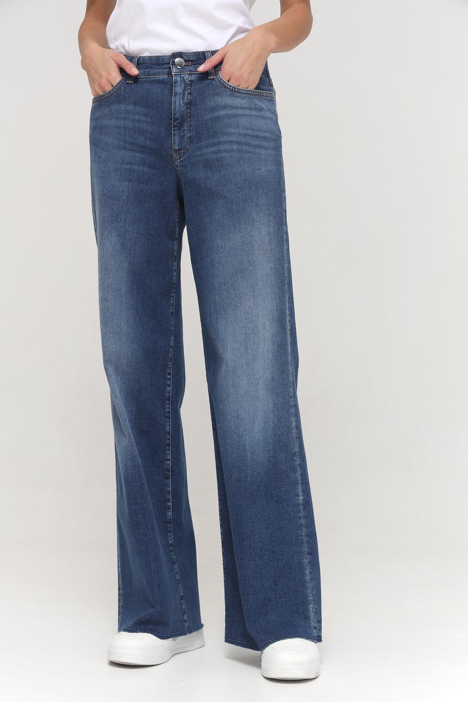 Джинсы клеш Marc Cain синие
