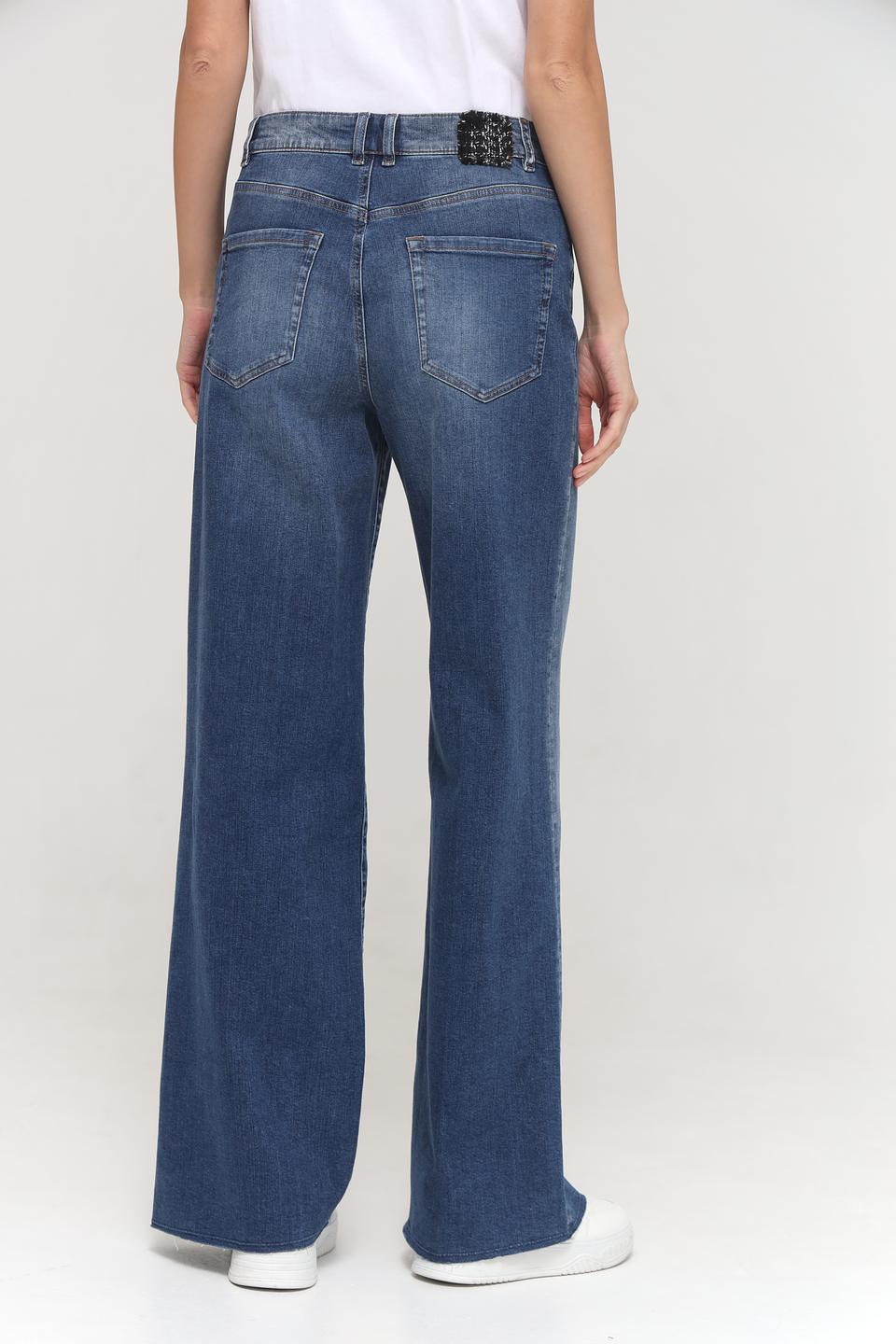 Джинсы клеш Marc Cain синие