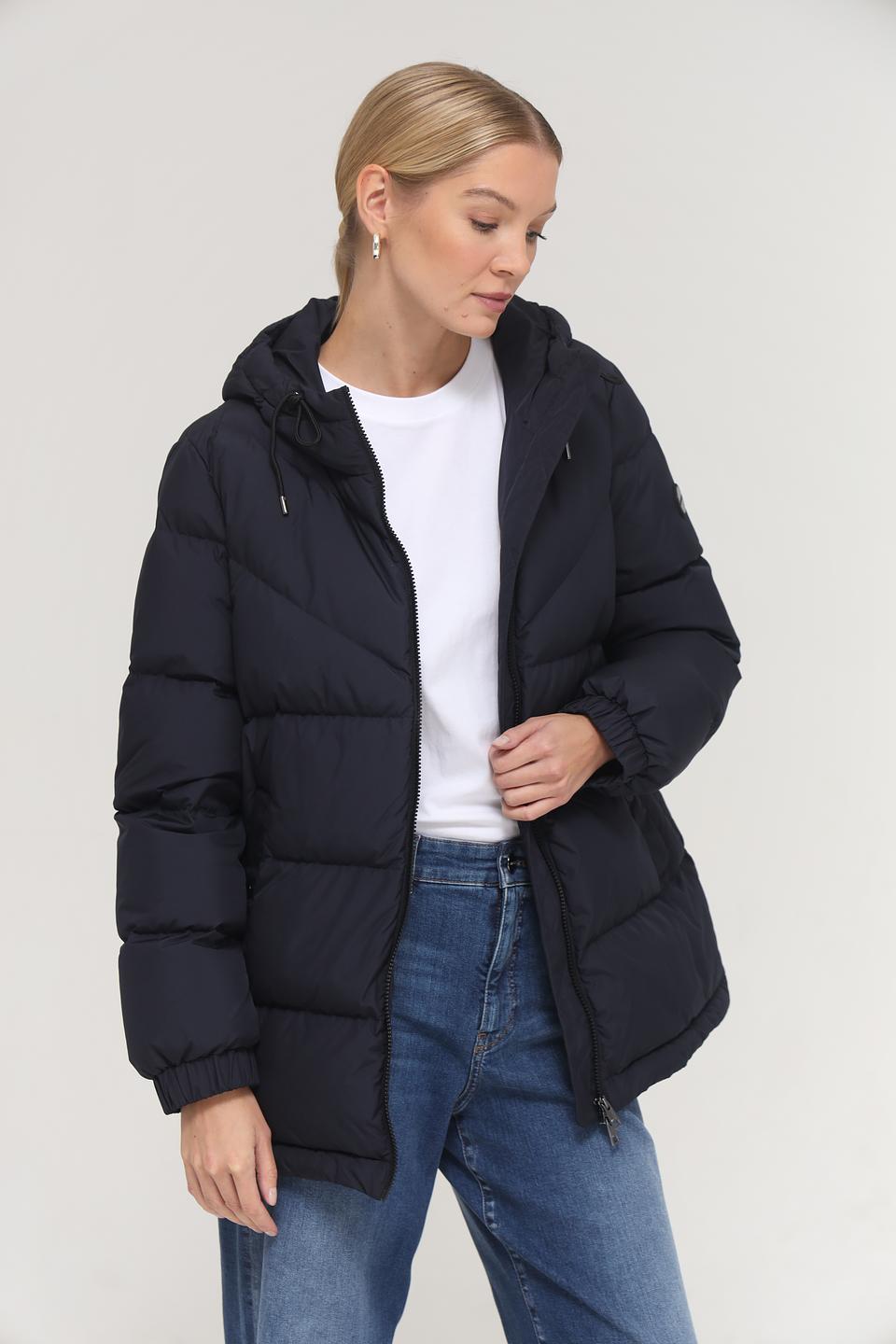 Куртка Marc Cain стеганая чёрная