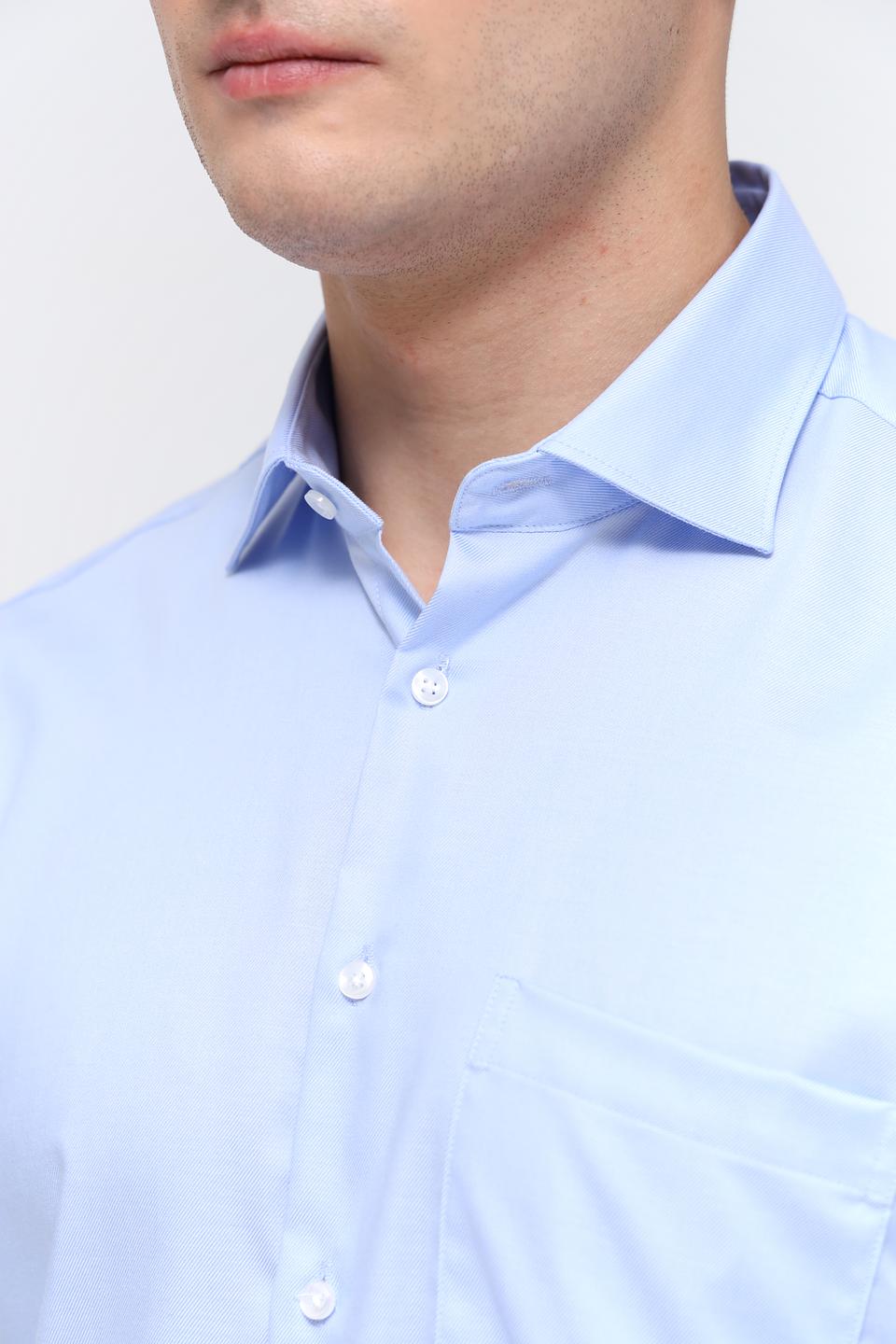 Рубашка Seidensticker голубая