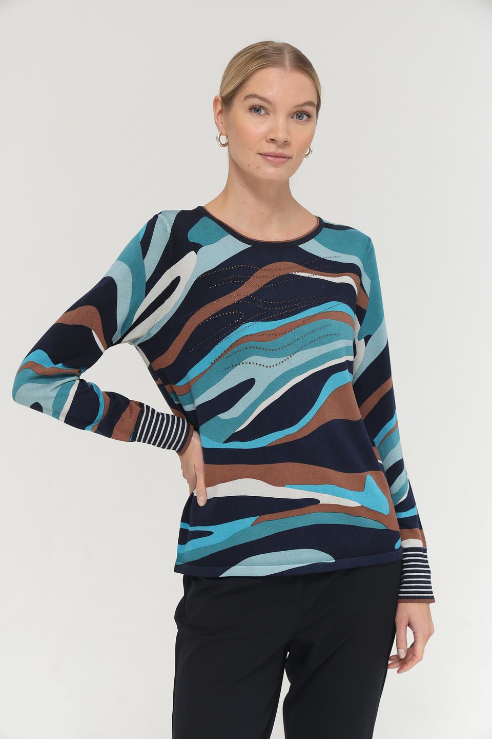 Пуловер Betty Barclay с принтом