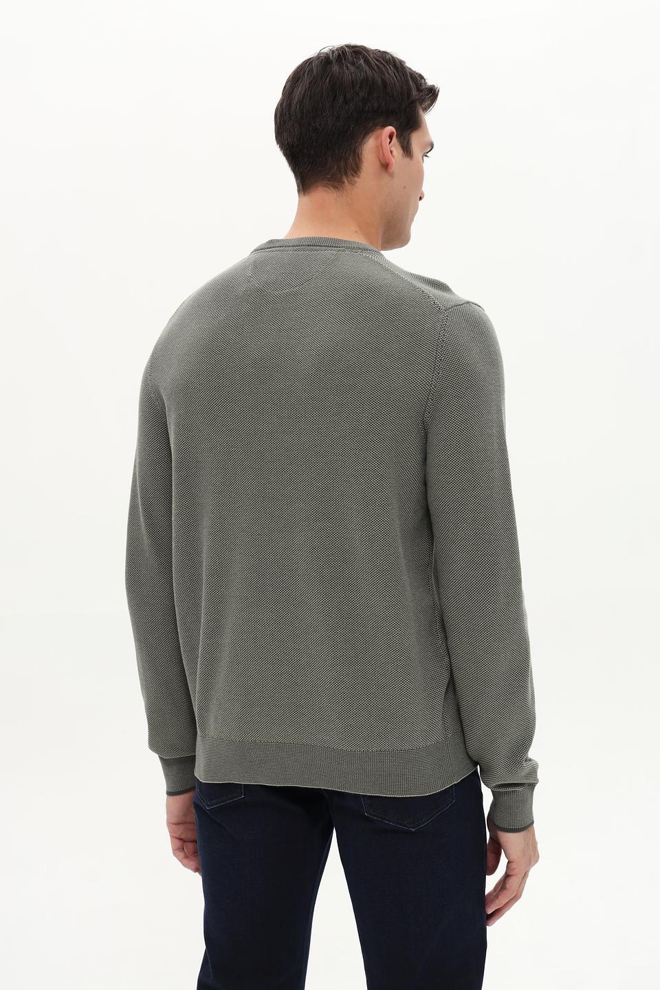 Джемпер Lerros хаки с текстурой