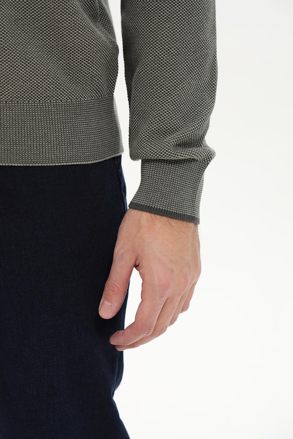 Джемпер Lerros хаки с текстурой