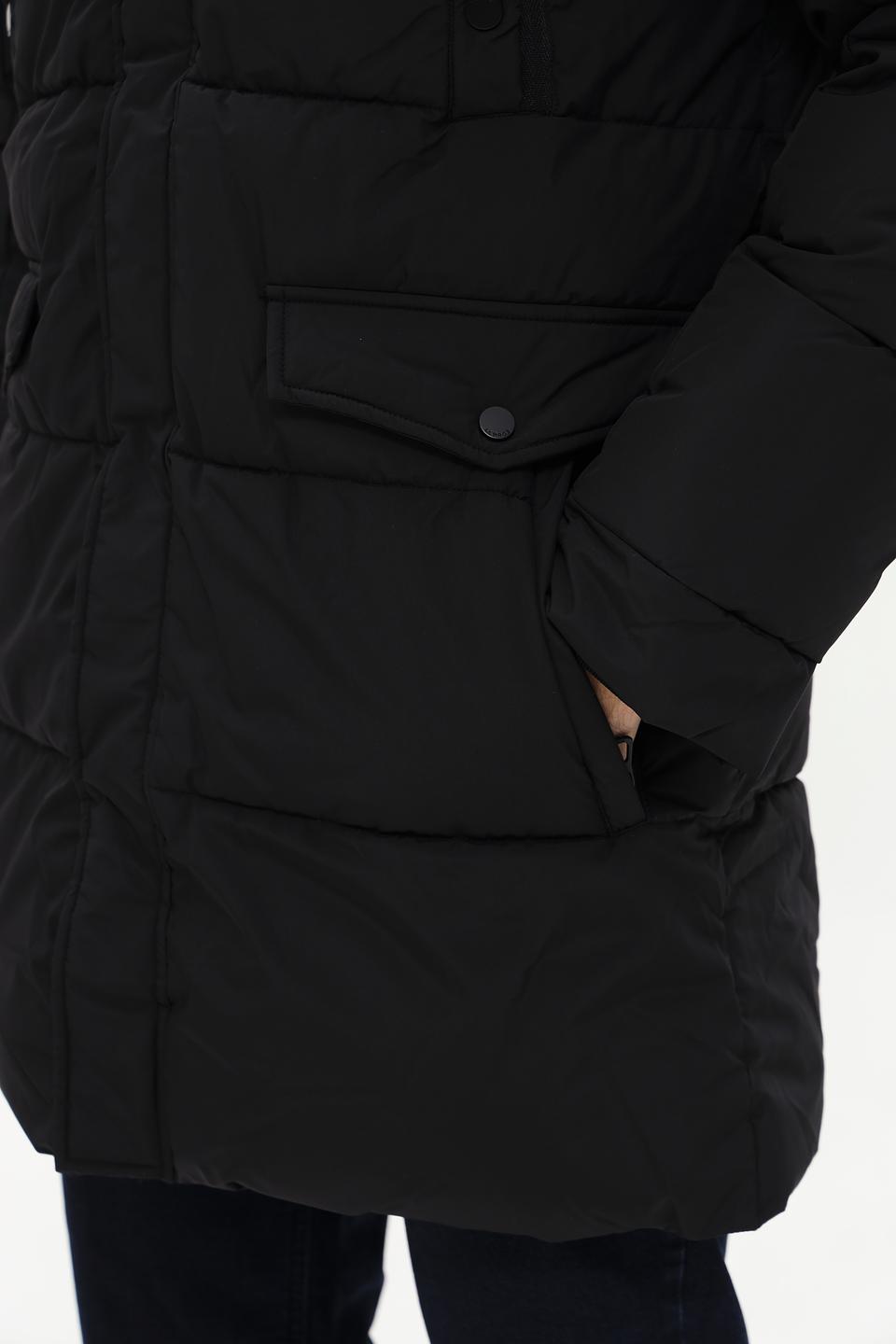 Пальто Lerros стеганое чёрное