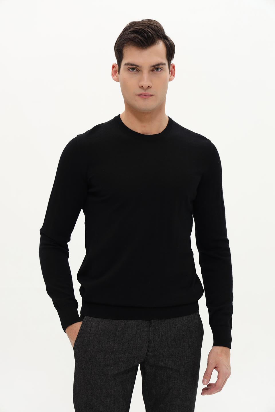 Джемпер Seidensticker чёрный