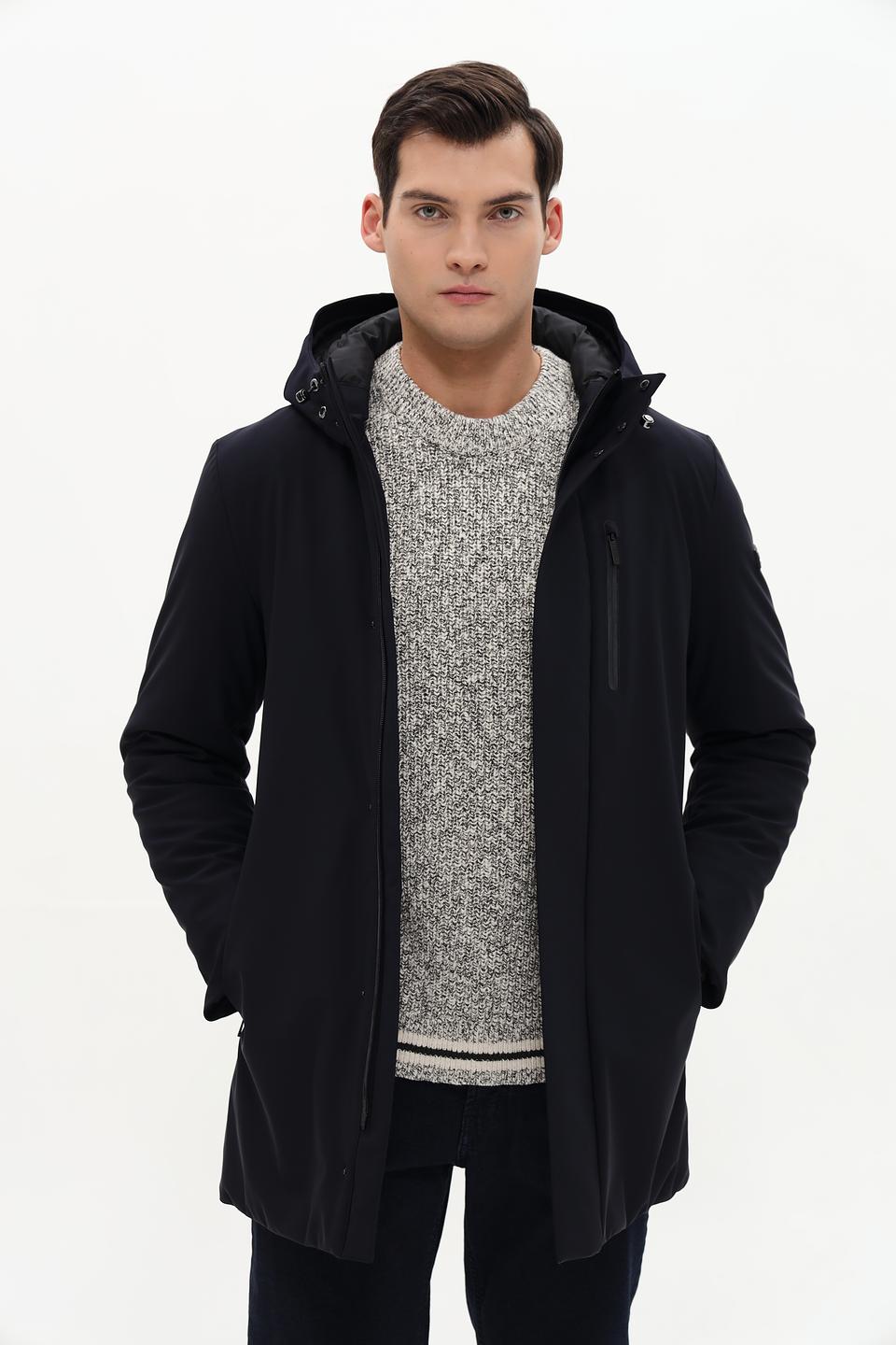 Куртка Bugatti мужская тёмно-синяя