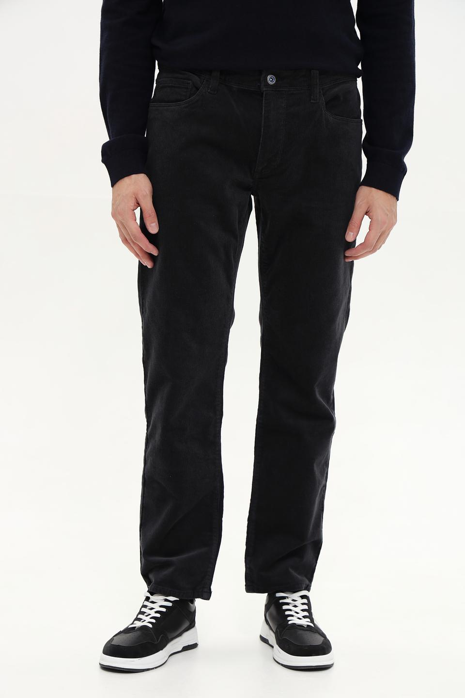 Брюки вельветовые Hattric чёрные