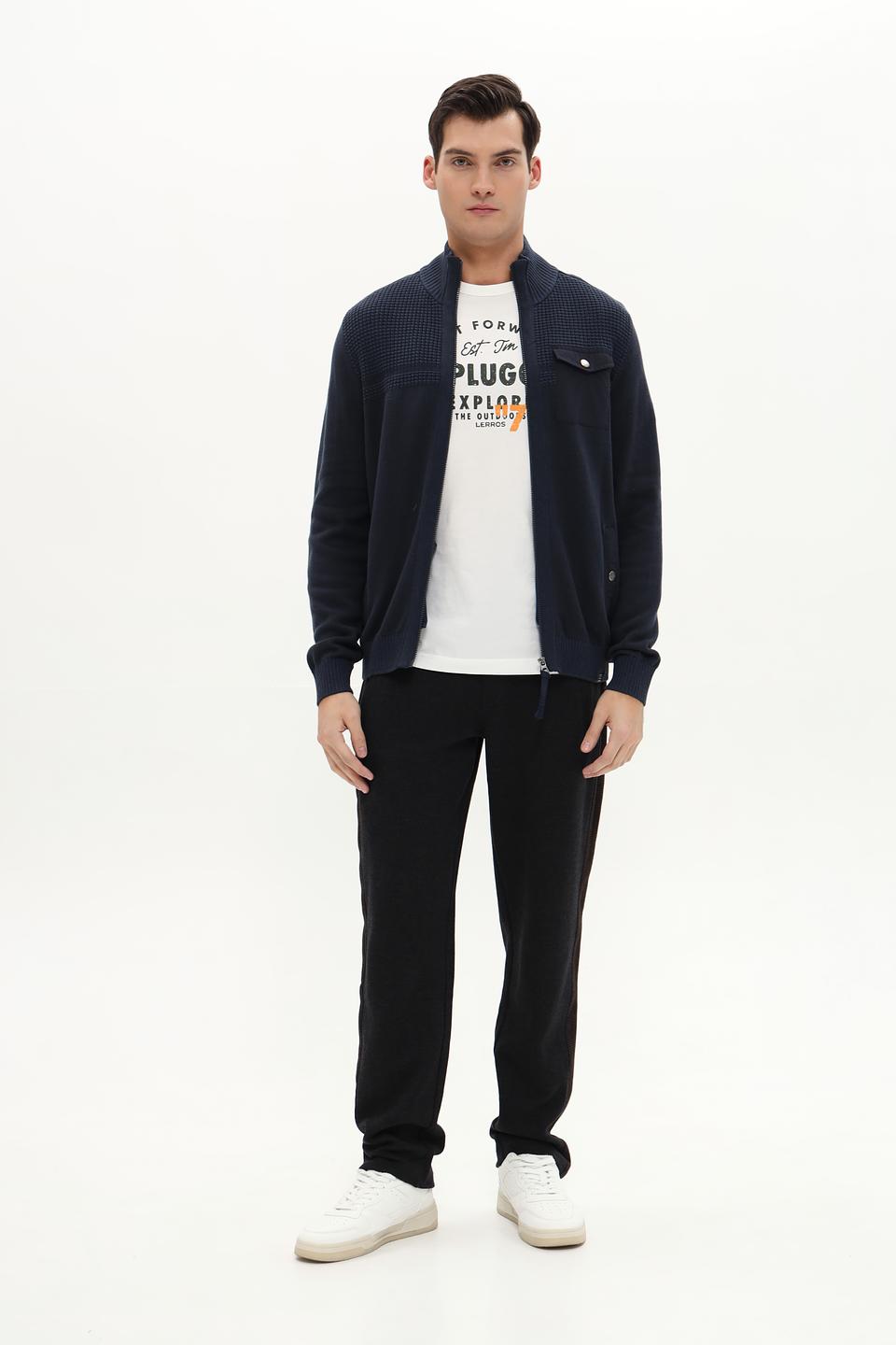 Кардиган Lerros мужской тёмно-синий