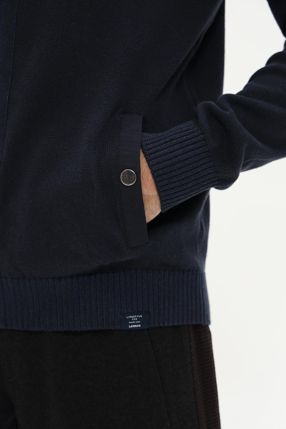 Кардиган Lerros мужской тёмно-синий