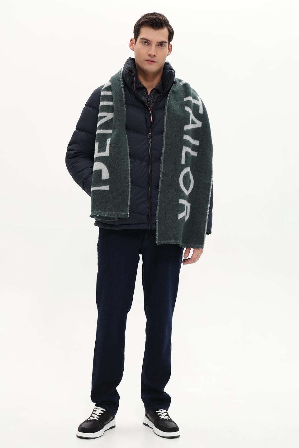 Шарф Tom Tailor denim зелёный