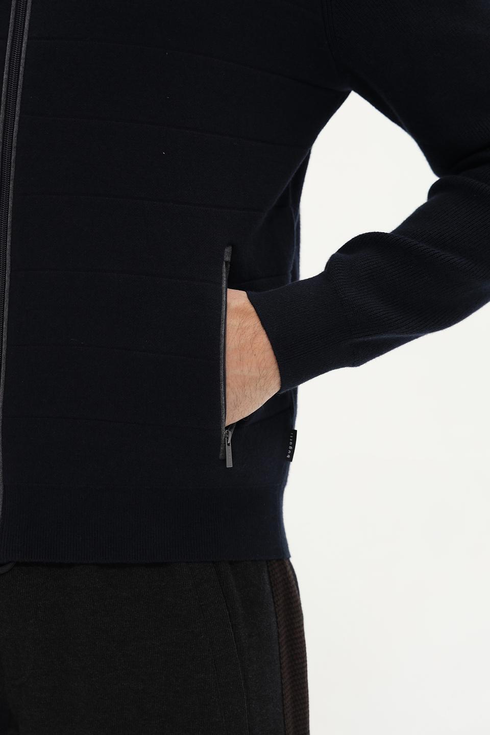 Кардиган Bugatti мужской тёмно-синий