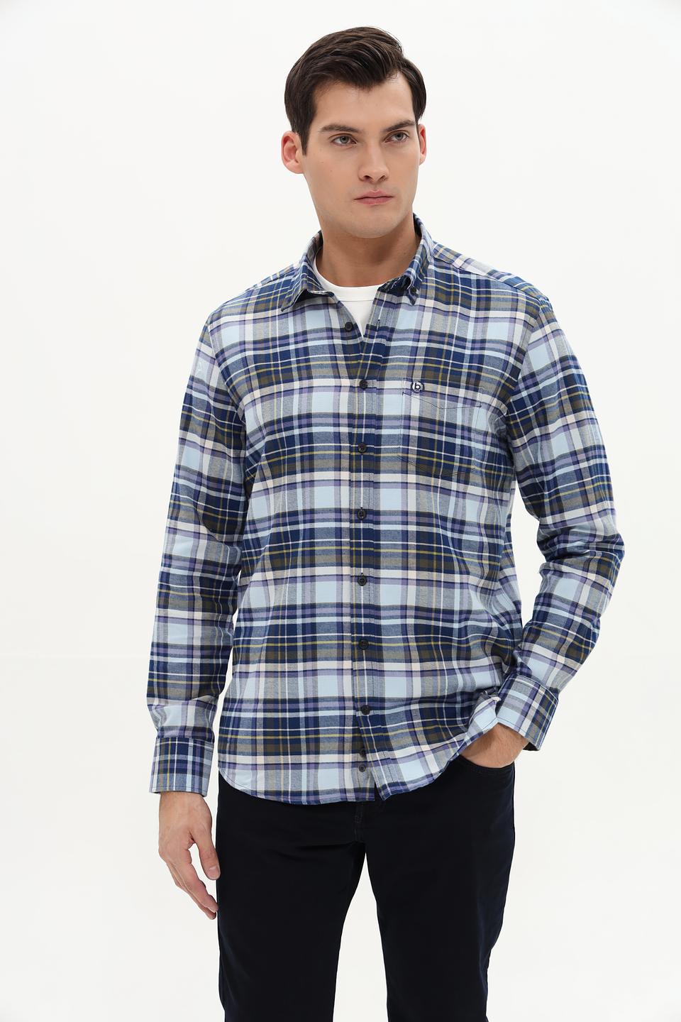 Рубашка Bugatti в клетку