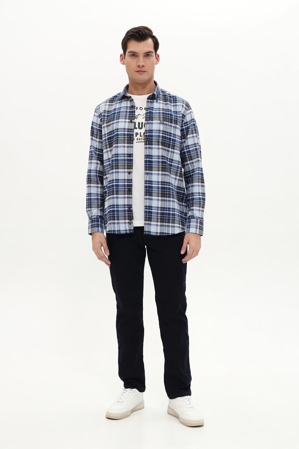 Рубашка Bugatti в клетку