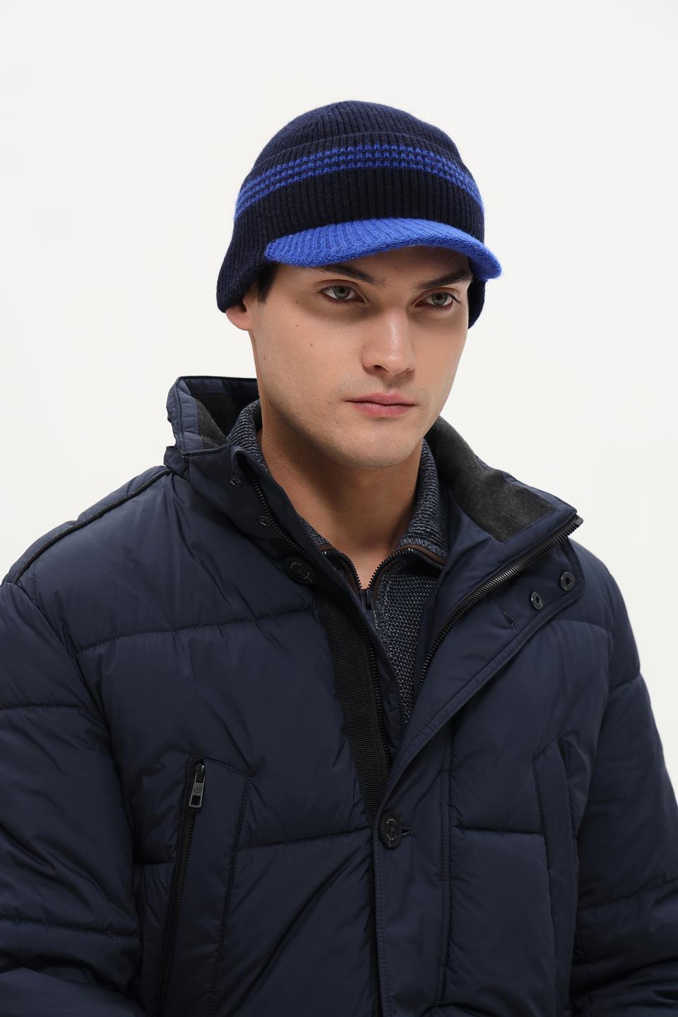 Бейсболка Marhatter вязаная синяя